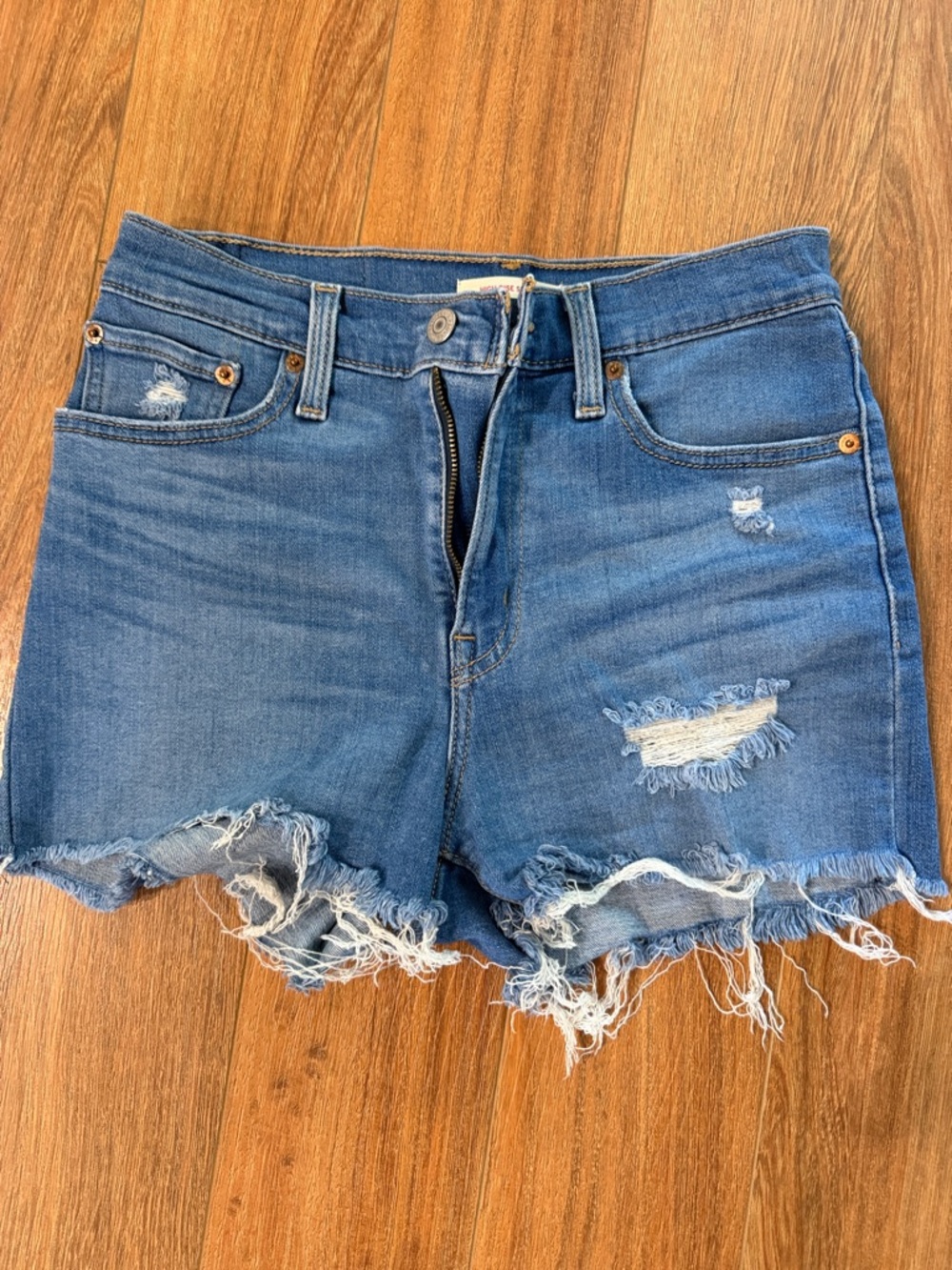 Denim Levi Women’s Shorts - Blue
